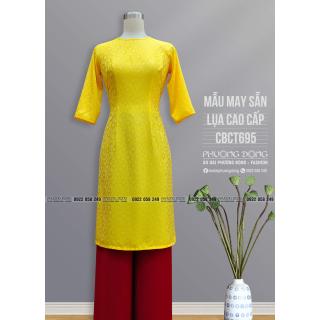 Áo Dài Cách Tân Lụa Cao Cấp CBC695